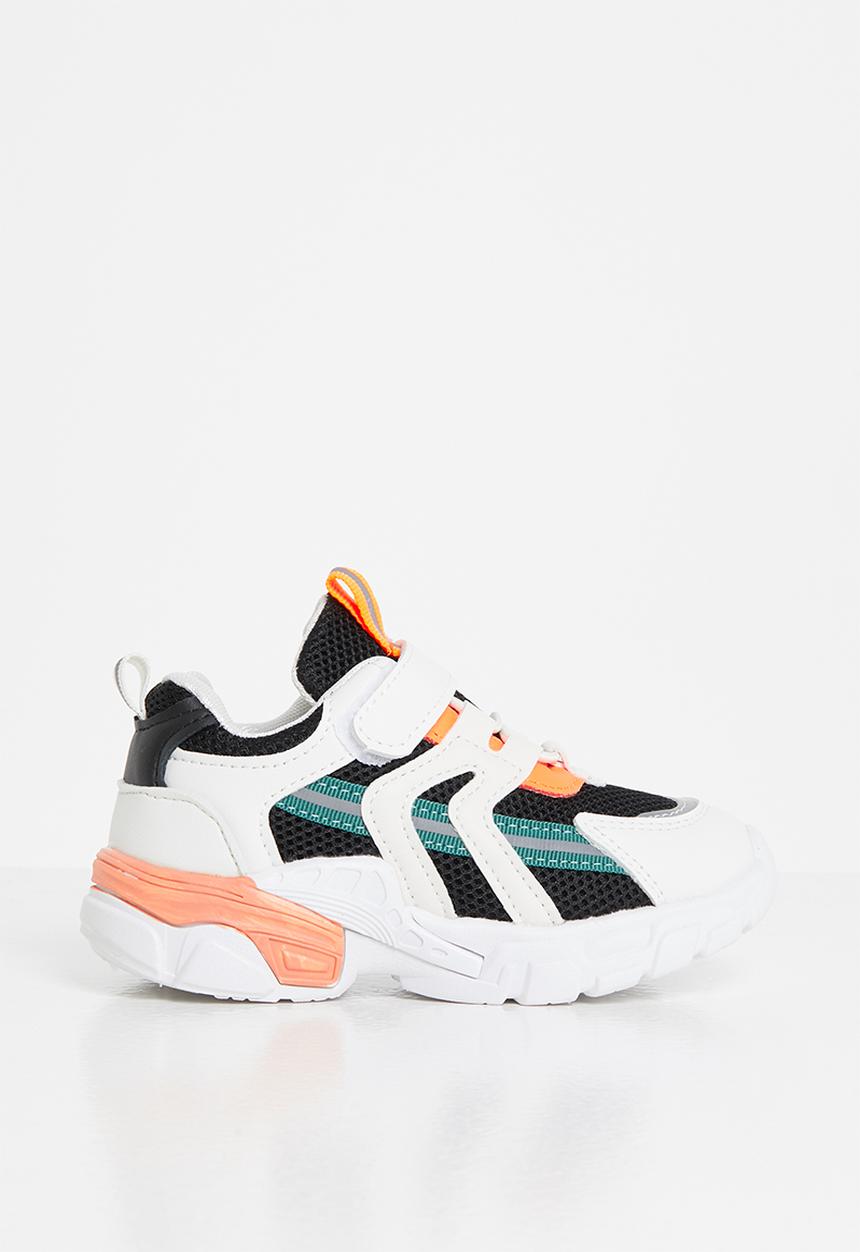 Pop Candy - Boys chunky velcro strap sneaker - multi 