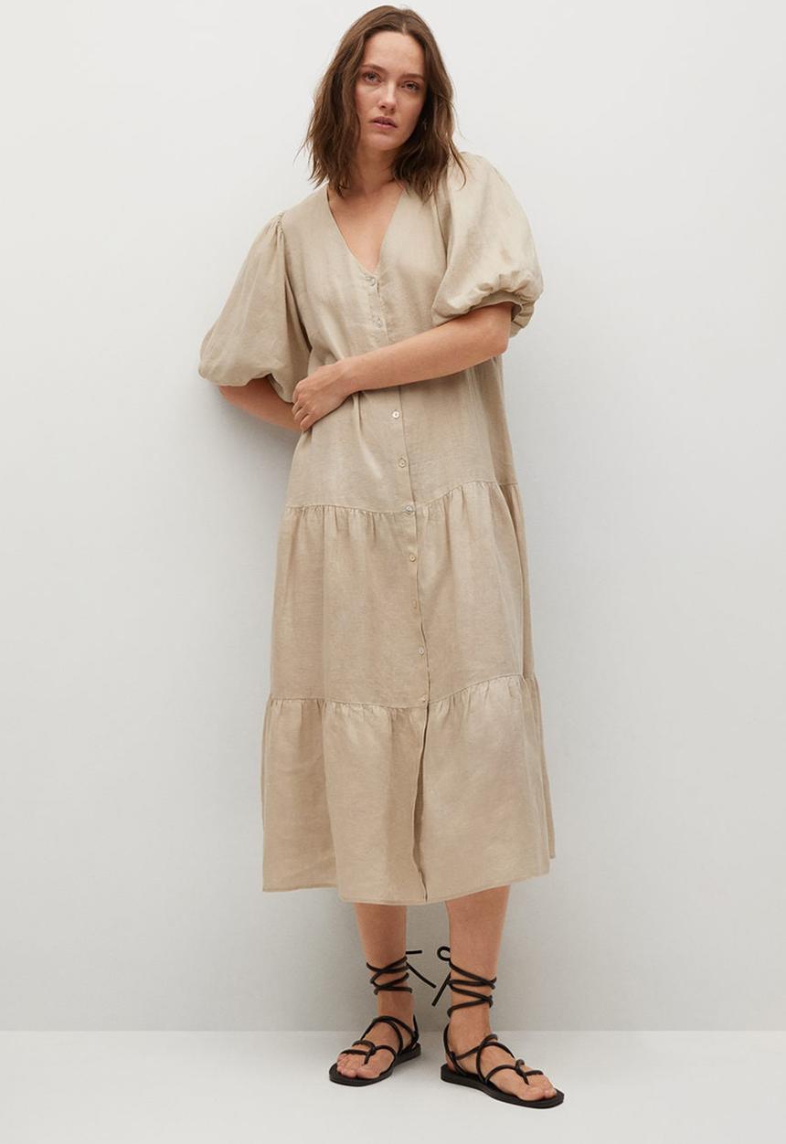 MANGO - Dress free - neutral