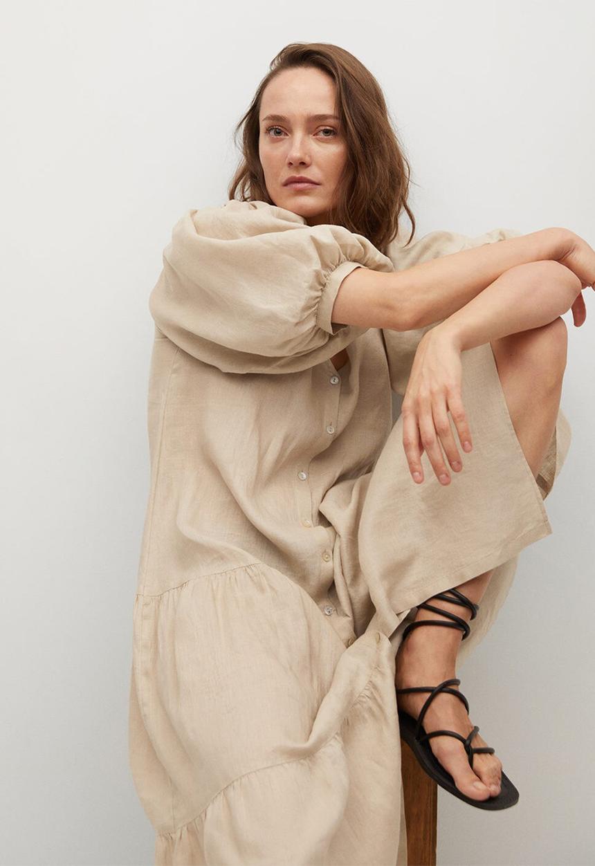 MANGO - Dress free - neutral