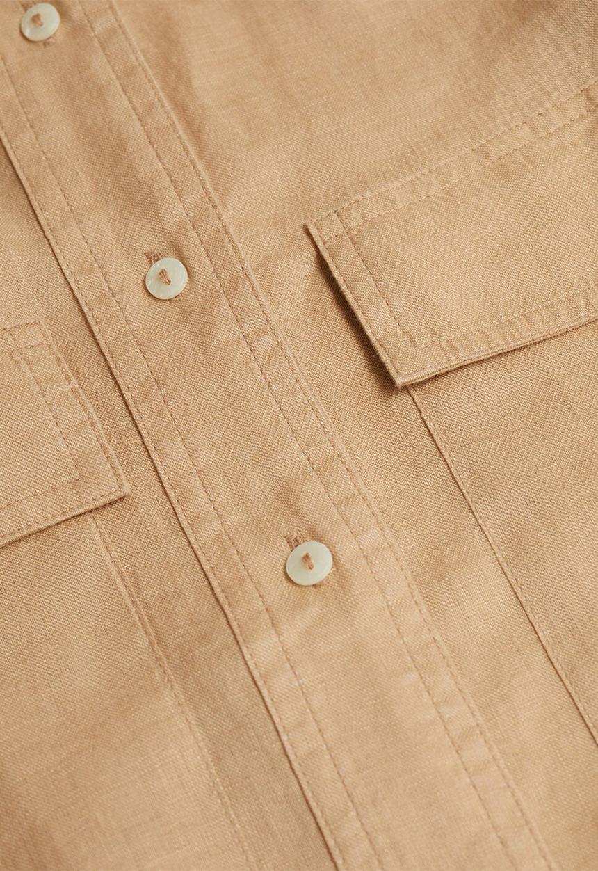 MANGO - Dress elea - beige