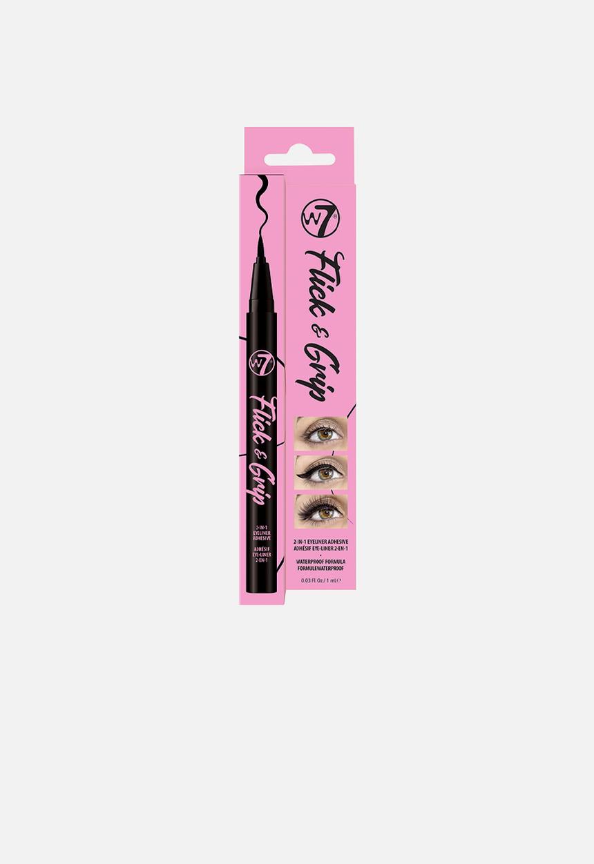 W7 Cosmetics - Flick & Grip 2-In-1 Adhesive Eyeliner Pen