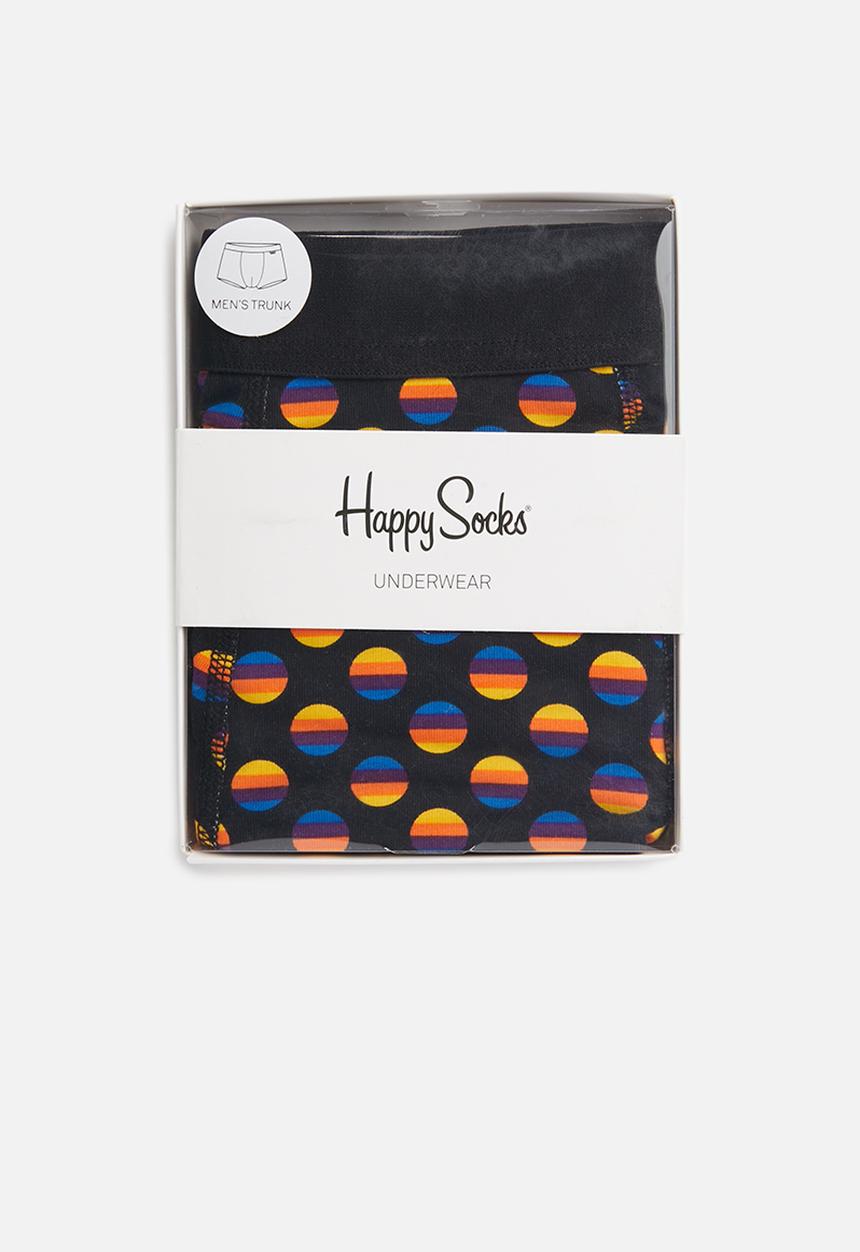 Happy Socks - Sunrise dot trunks - black