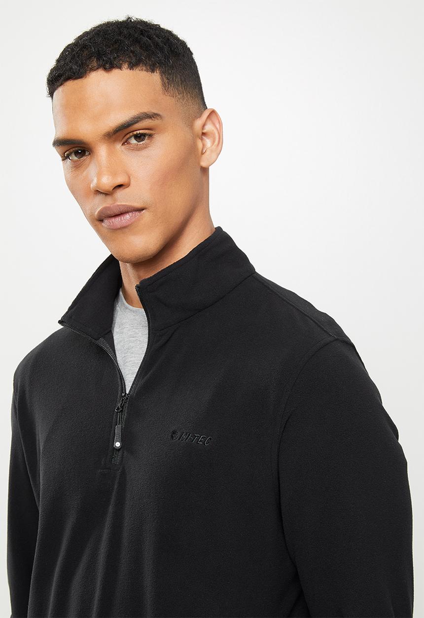Hi-Tec - Tech 1/4 zip - black