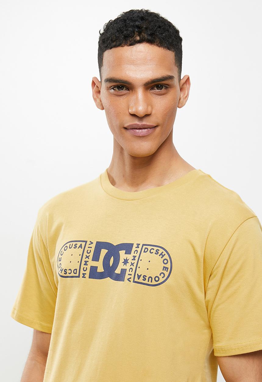 DC - Outline tee - rattan yellow