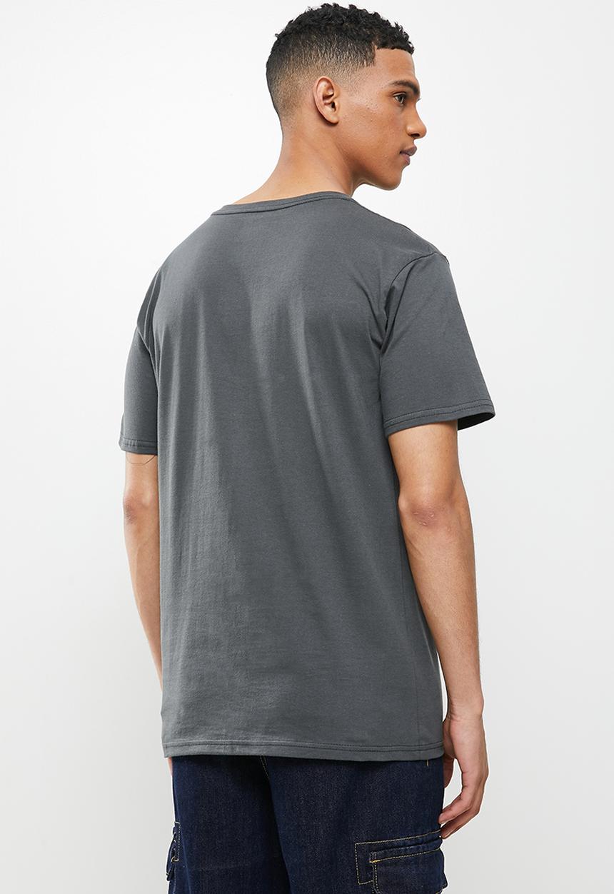 DC - Splatter tee - charcoal