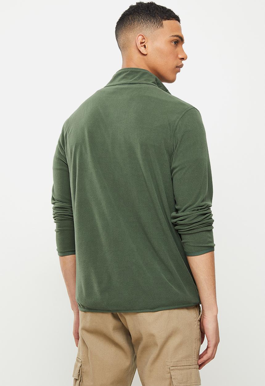 Hi-Tec - Tech 1/4 zip - climbing ivy