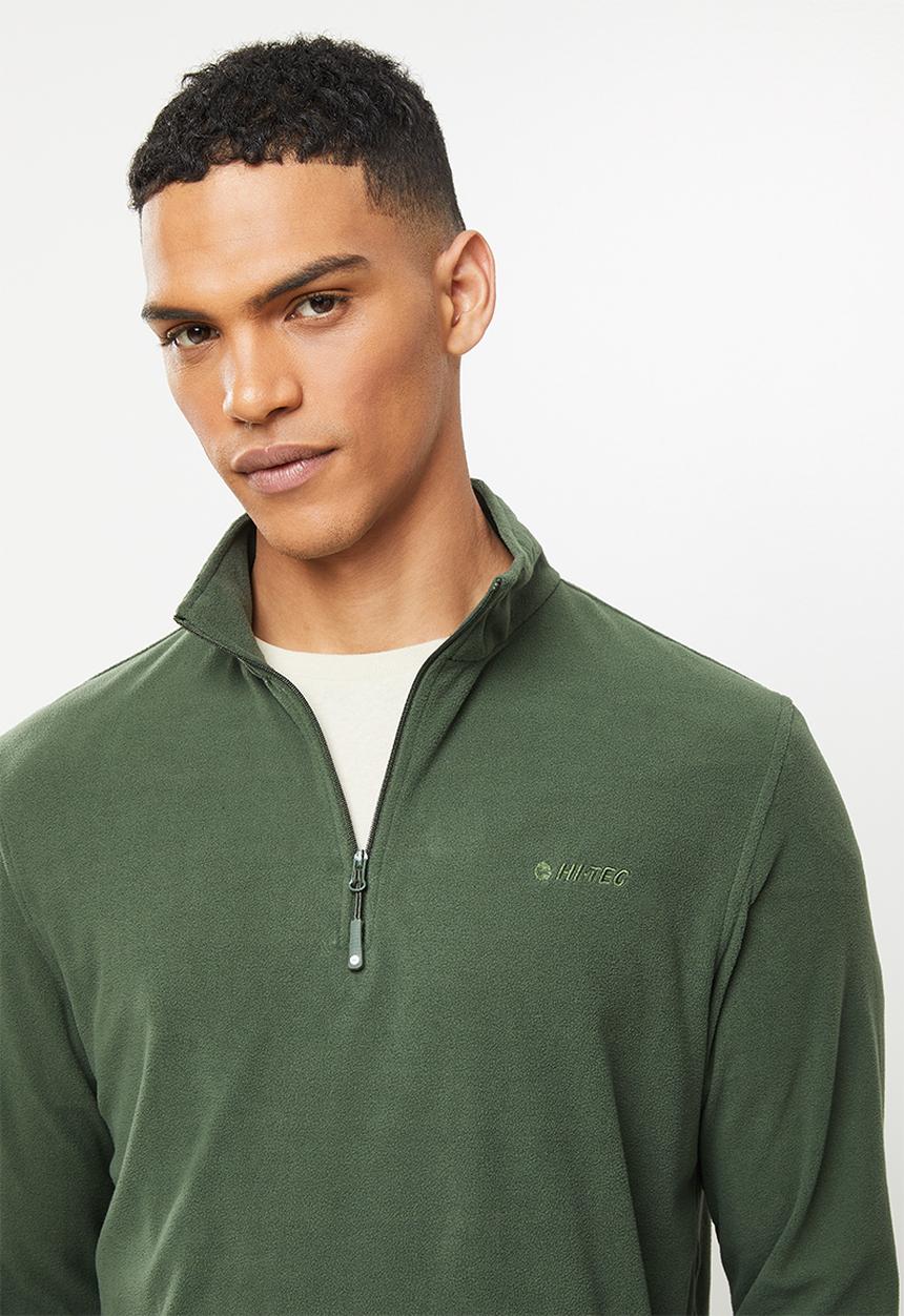 Hi-Tec - Tech 1/4 zip - climbing ivy