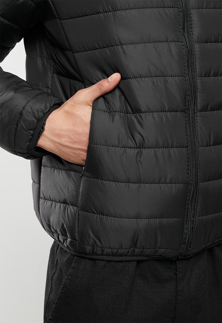 Lonsdale - Puffer jacket - black
