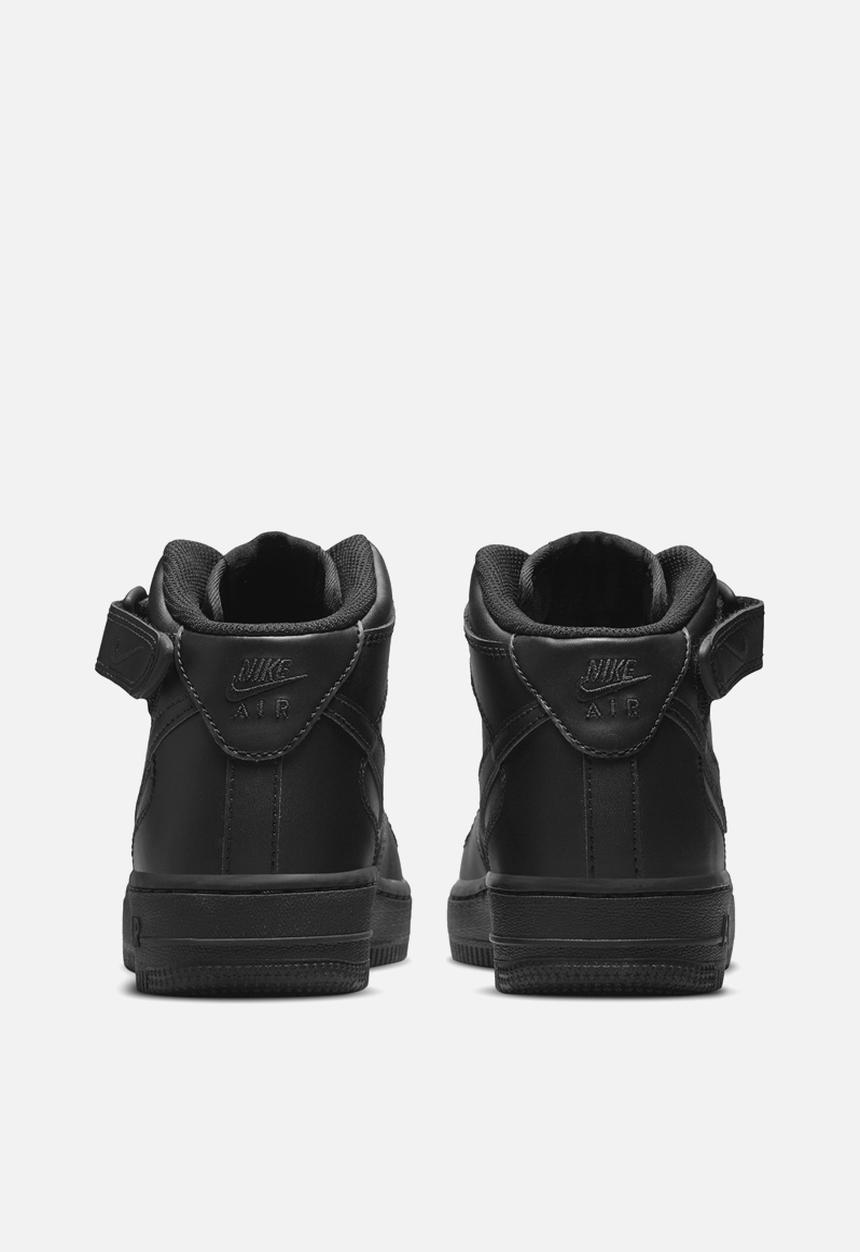 Nike - Air force 1 mid le (gs) - black/black