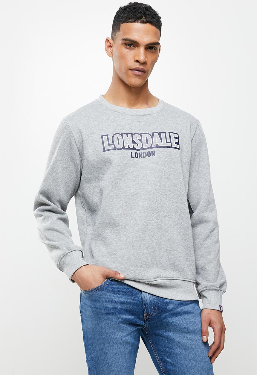 Lonsdale - Fleece sweater - grey