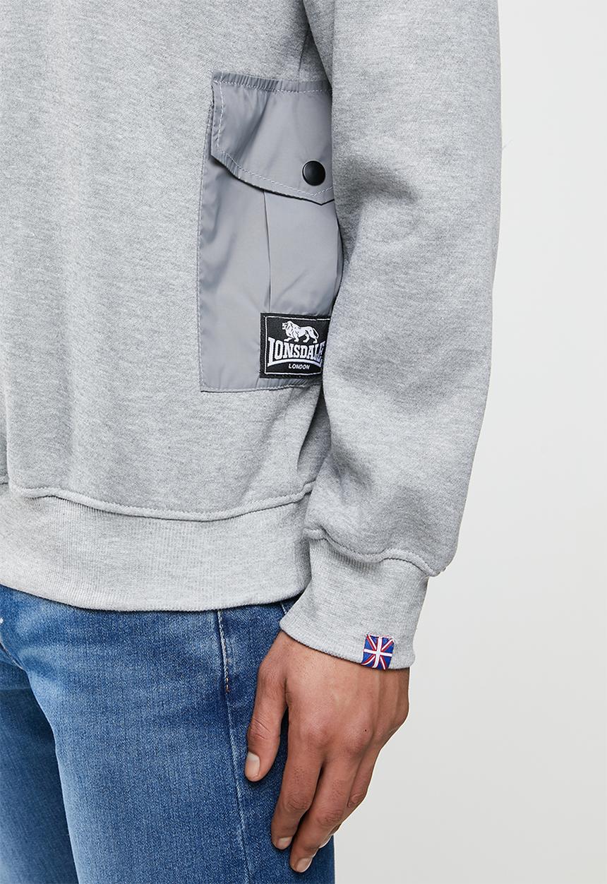 Lonsdale - Fleece sweater - grey