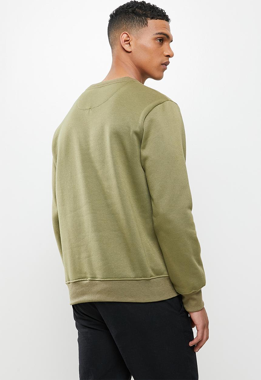Lonsdale - Fleece sweater - olive