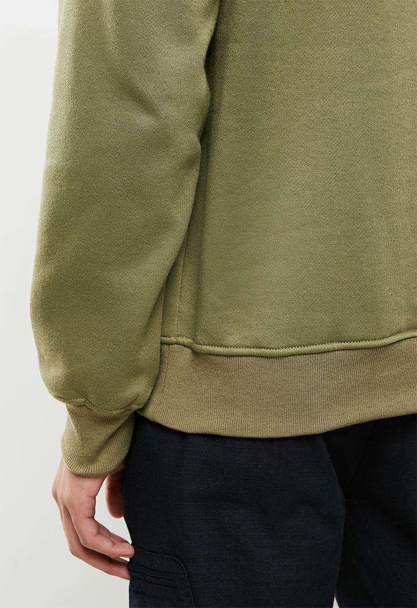 Lonsdale - Fleece sweater - olive