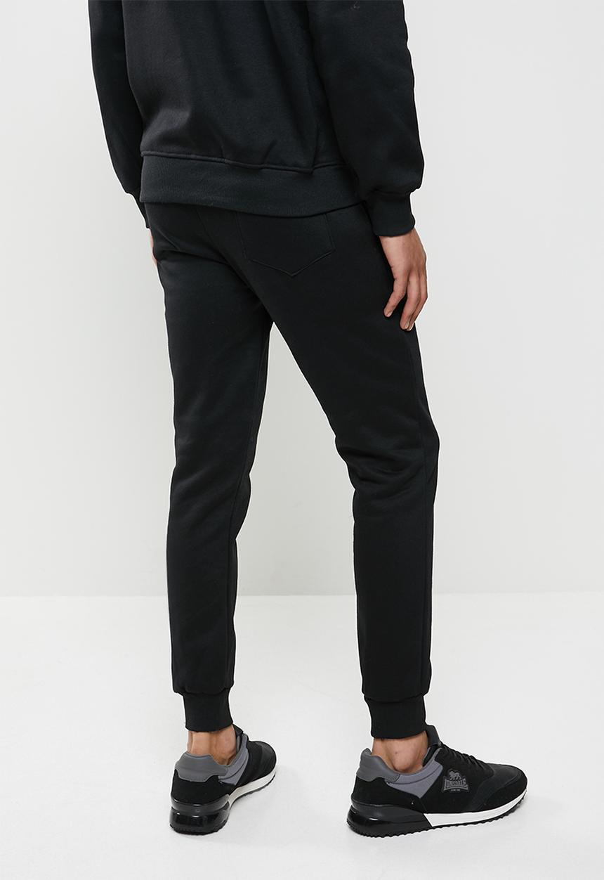 Lonsdale - Basic jogger - black