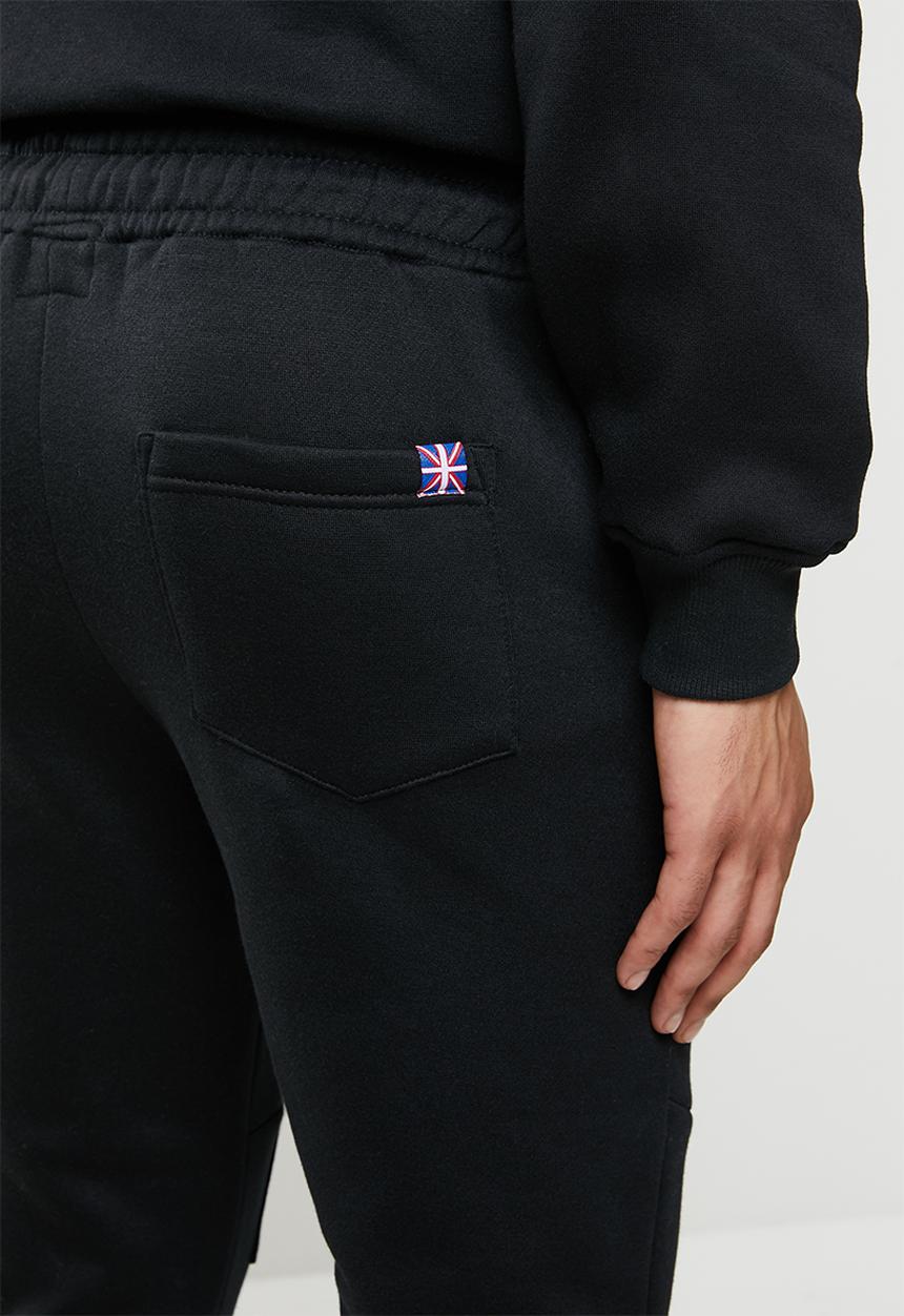 Lonsdale - Cargo track bottom - black