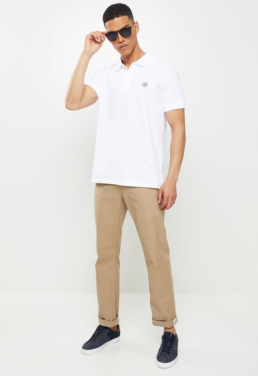Hi-Tec - Pique polo - white