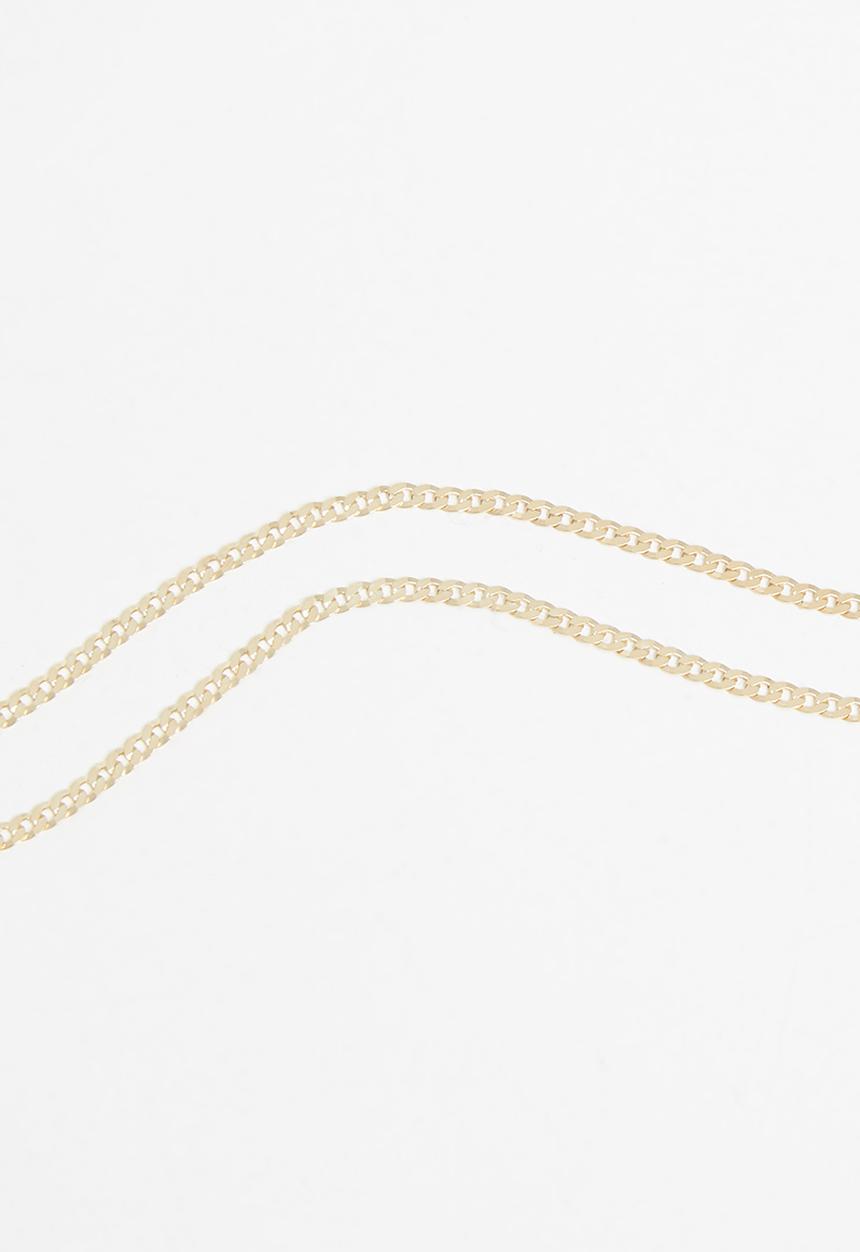 Matter of Fakt - Italian OG Curb chain gold plated - gold