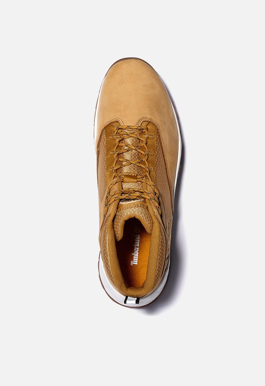 Timberland - Solar wave mid - wheat nubuck fabric and leather