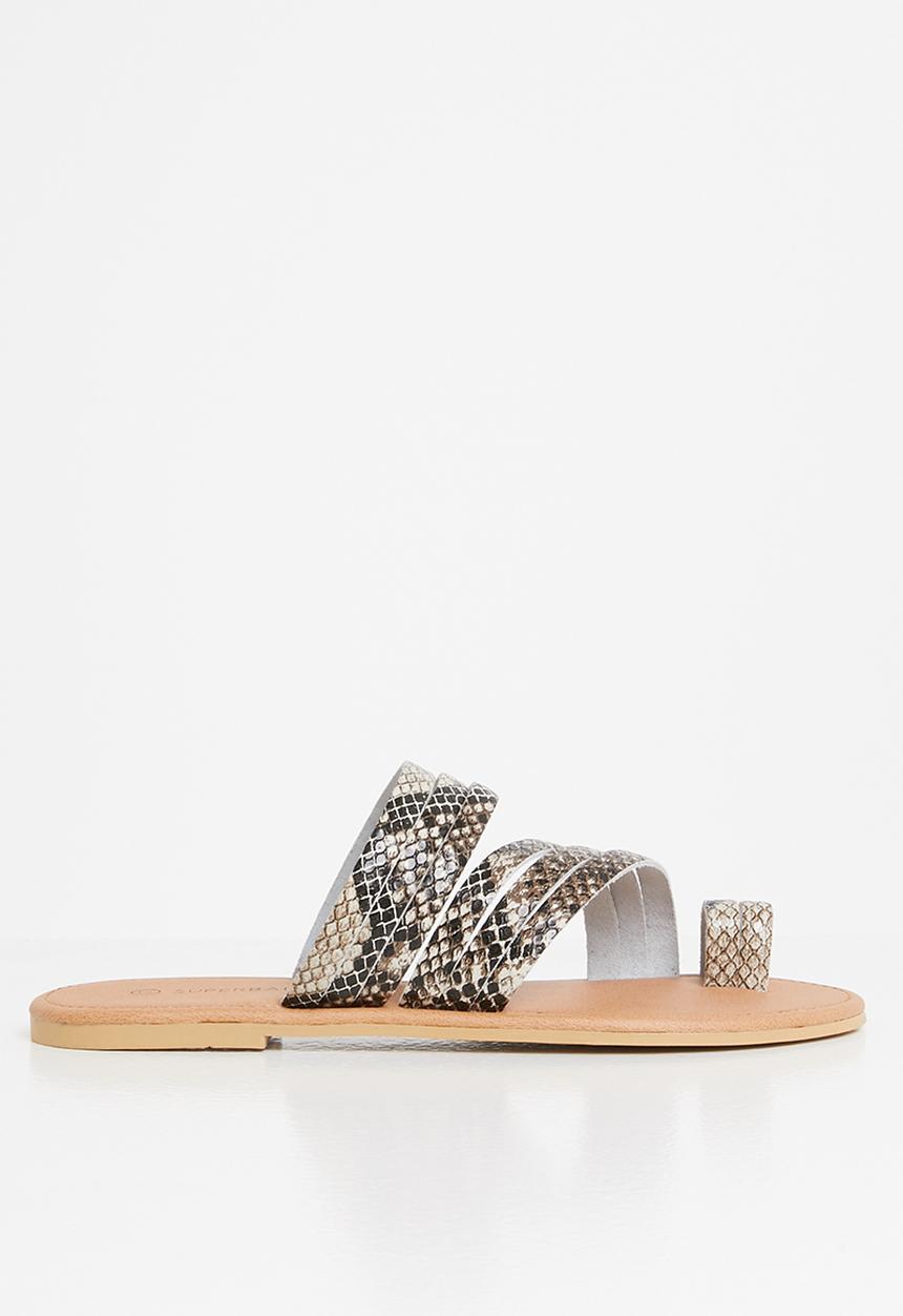 Superbalist - Gulian leather sandal - snake