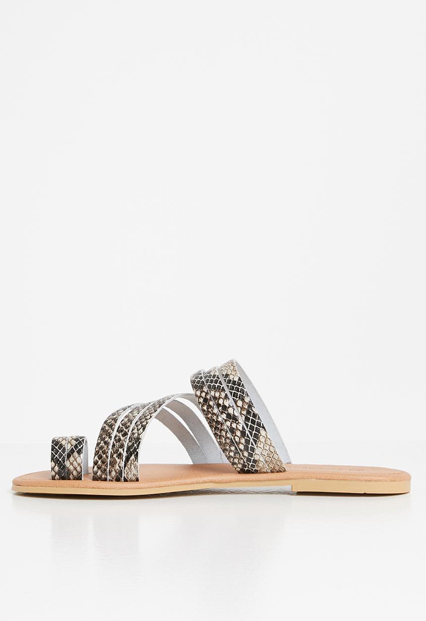Superbalist - Gulian leather sandal - snake