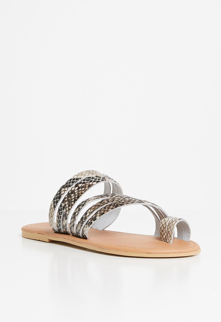 Superbalist - Gulian leather sandal - snake