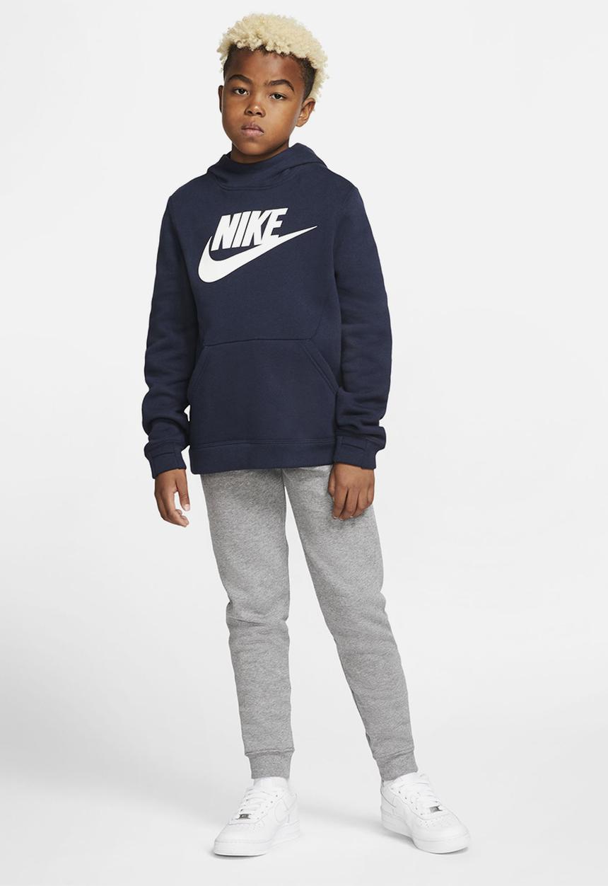 Nike - B nsw club flc jogger pant - carb h/white