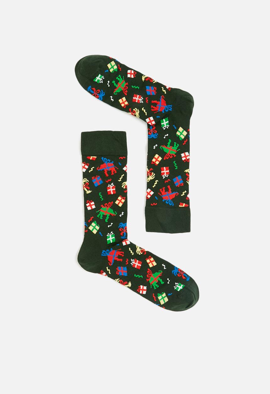 Happy Socks - 3-Pack holiday socks gift set - multi
