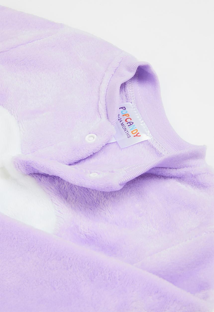 Pop Candy - Girls heart romper - lilac