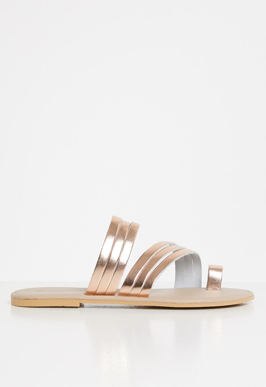 Superbalist - Gulian leather sandal - rose gold