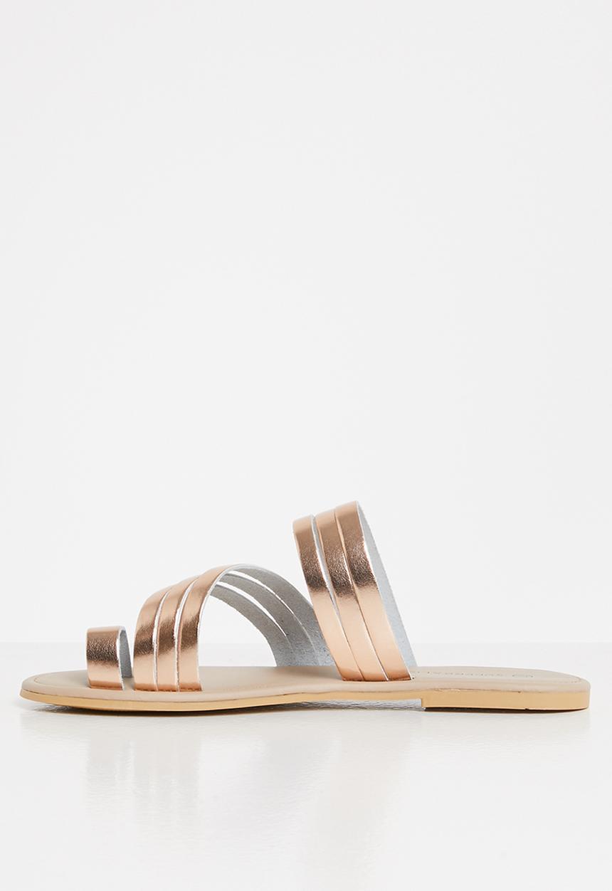 Superbalist - Gulian leather sandal - rose gold