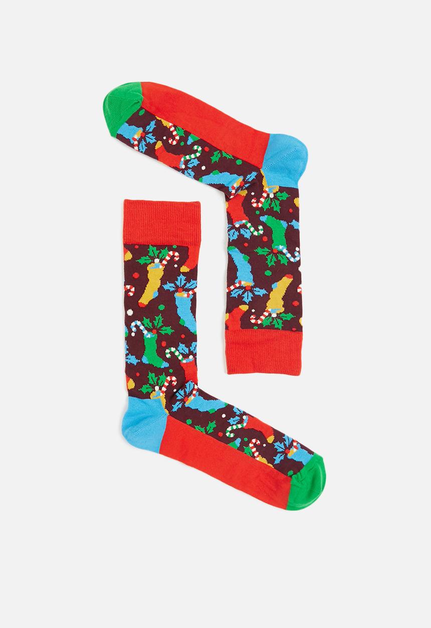 Happy Socks - 3-Pack holiday socks gift set - multi