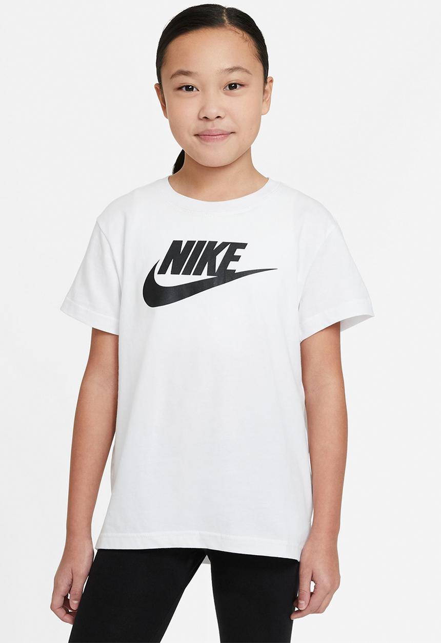 Nike - G nsw tee dptl basic futura - white/black