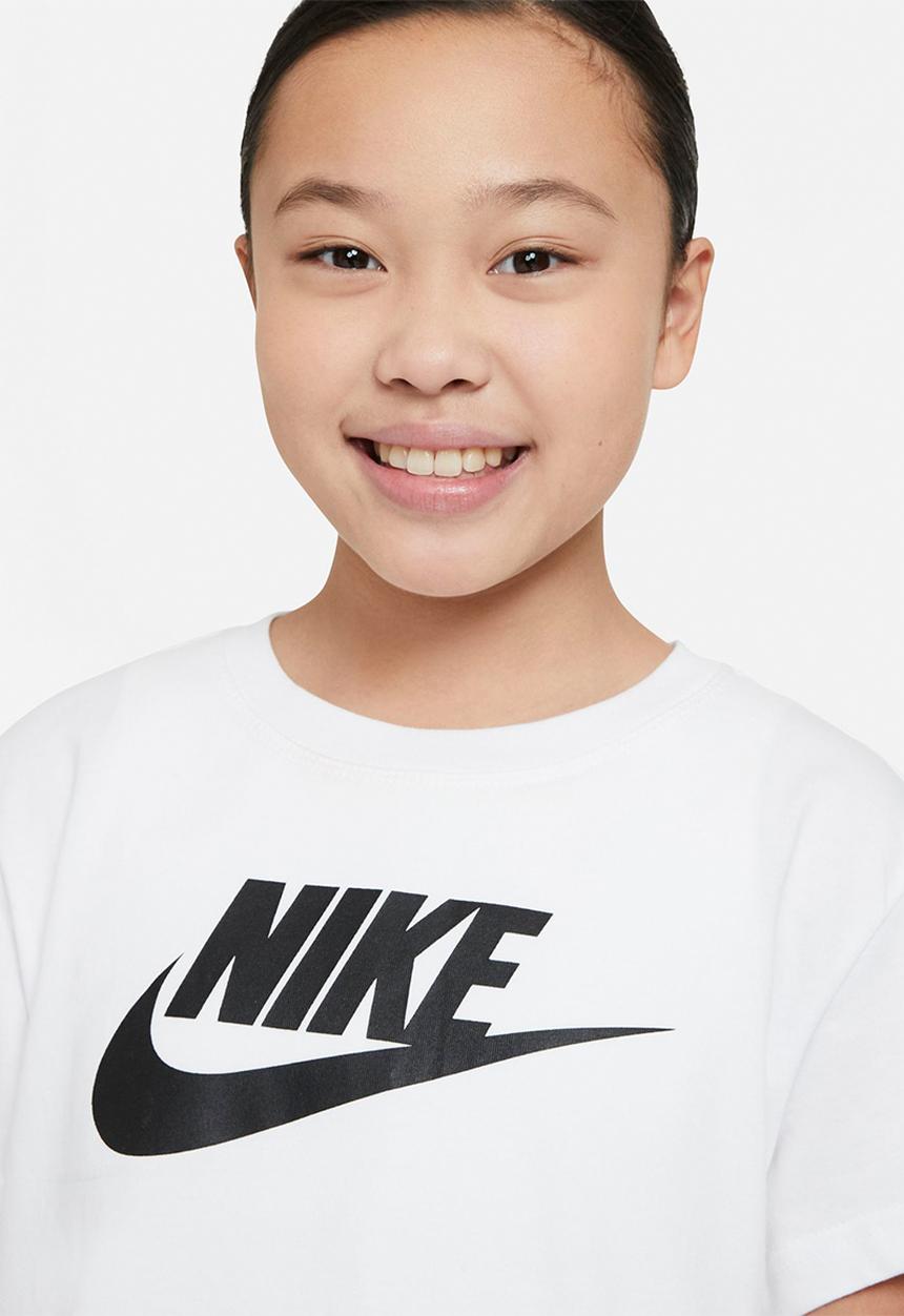 Nike - G nsw tee dptl basic futura - white/black