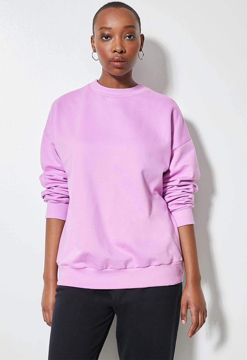 Superbalist - Crew neck sweat - mid mauve