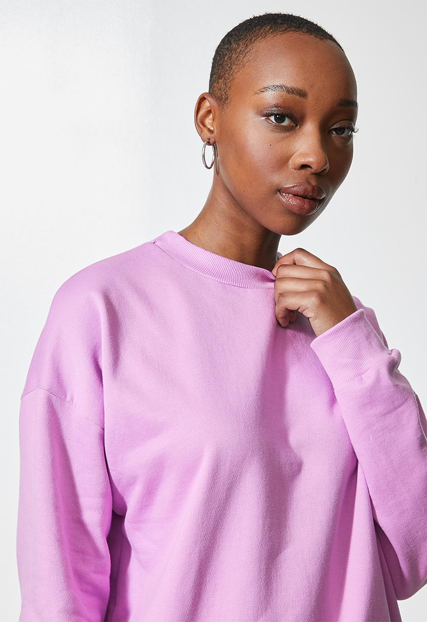 Superbalist - Crew neck sweat - mid mauve