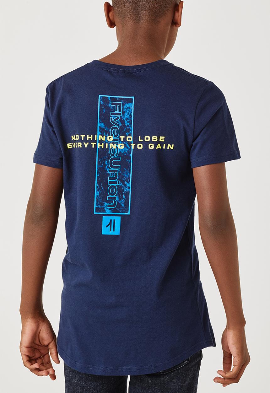 Flyersunion - Eagle tee - navy