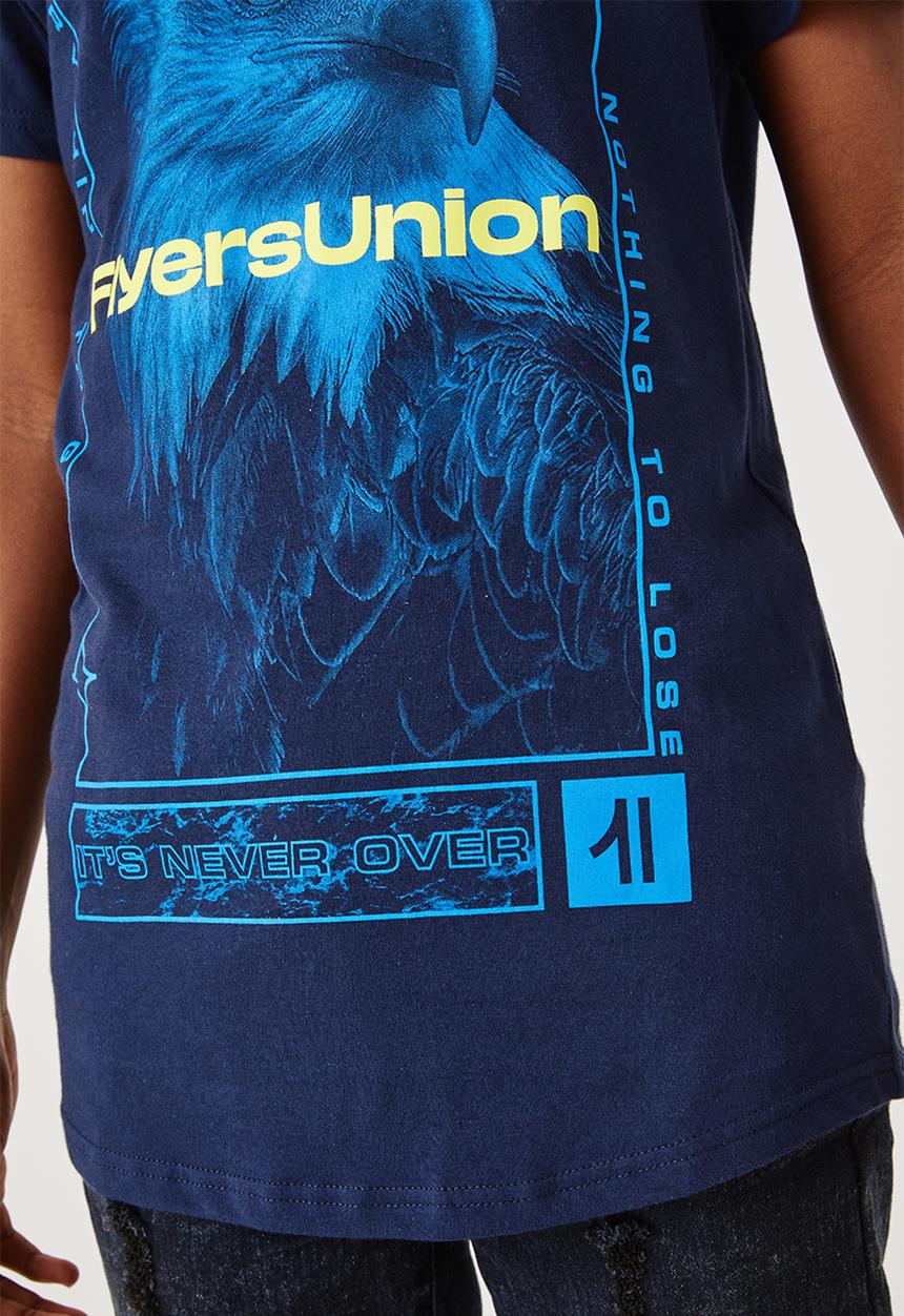 Flyersunion - Eagle tee - navy