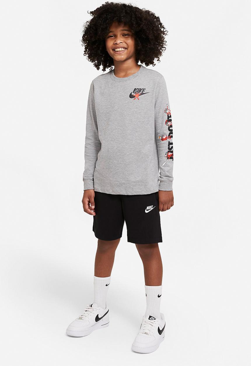 Nike - B nsw short jsy aa - black/white