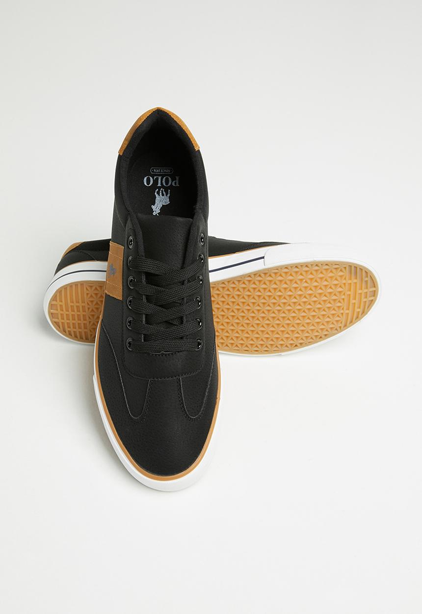 POLO - Hudson side flash sneaker - black