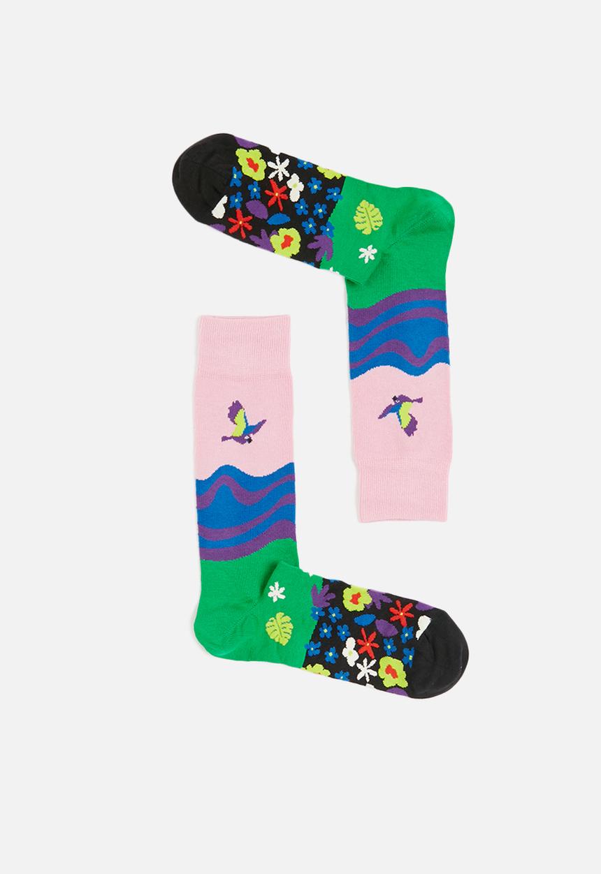 Happy Socks - 2-Pack summer bbq socks gift set - multi