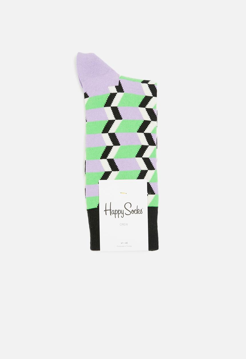 Happy Socks - Zig zag stripe socks - multi