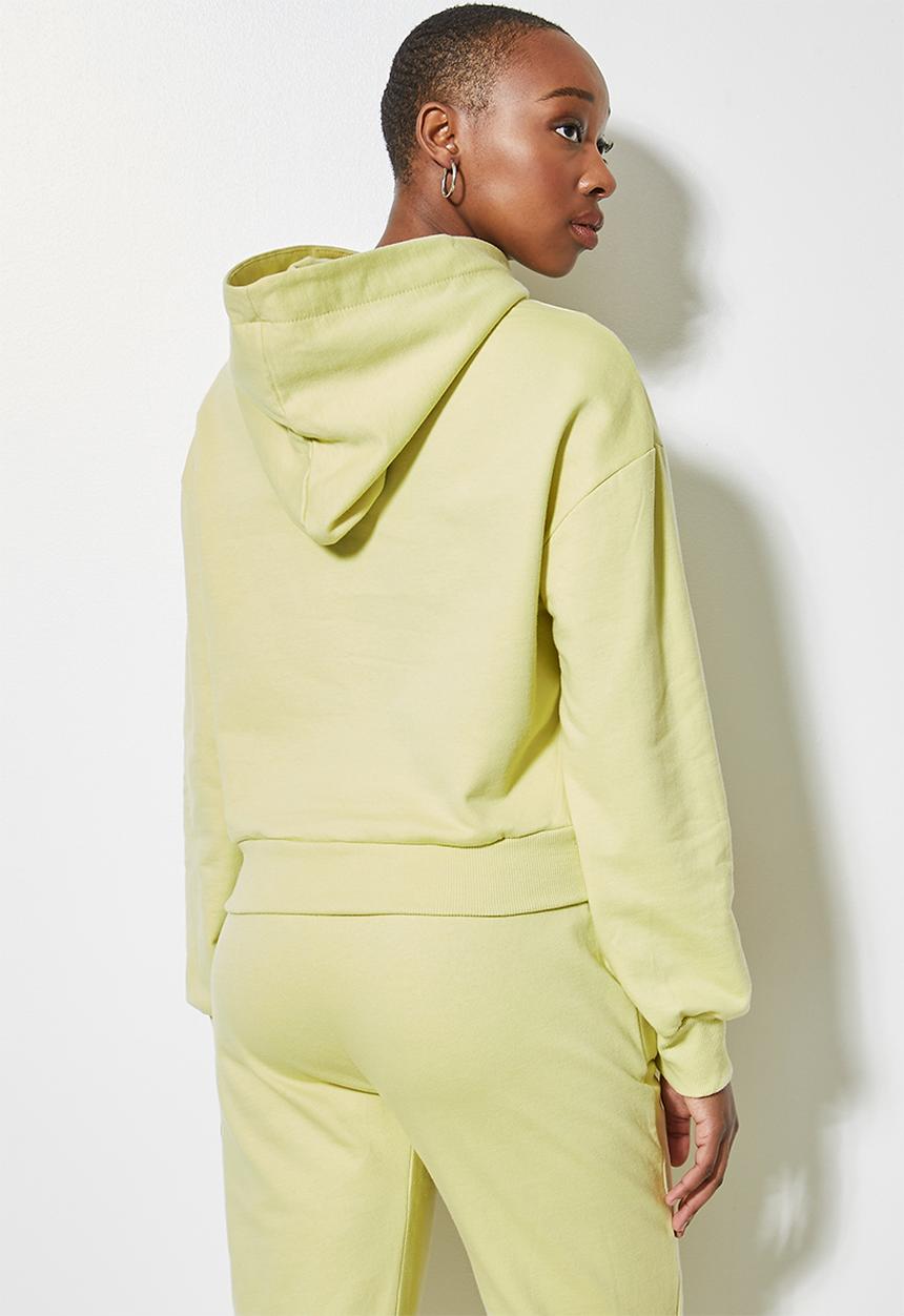 Superbalist - Crop hoodie - green
