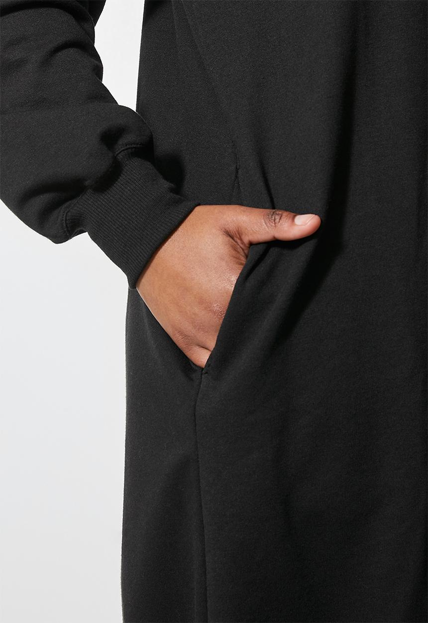 Superbalist - Oversized mini sweat dress -  black