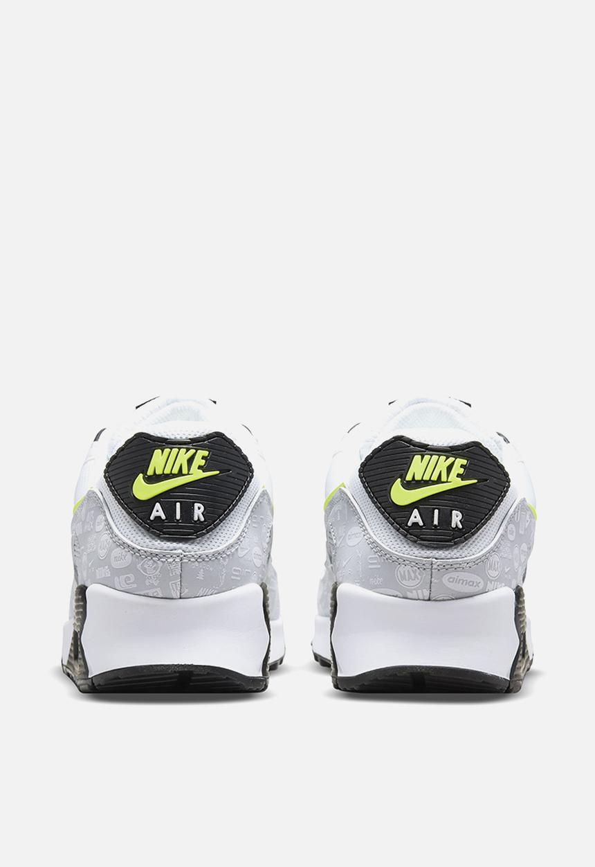 Nike - Air Max 90 - white/volt-black-pure platinum