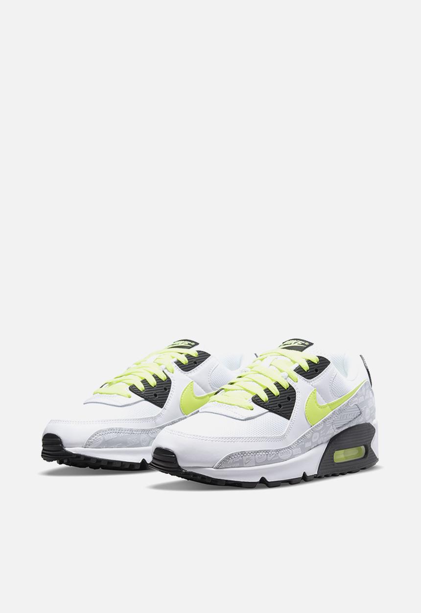 Nike - Air Max 90 - white/volt-black-pure platinum