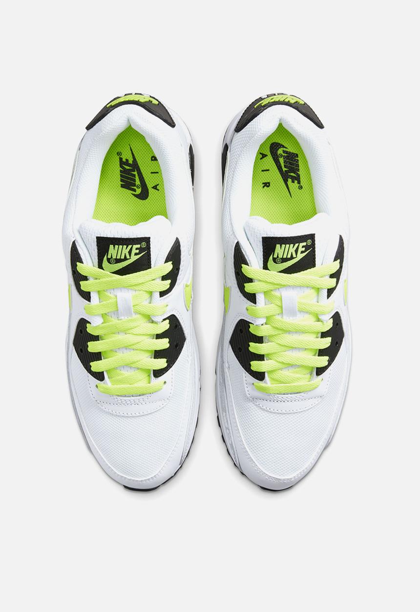 Nike - Air Max 90 - white/volt-black-pure platinum