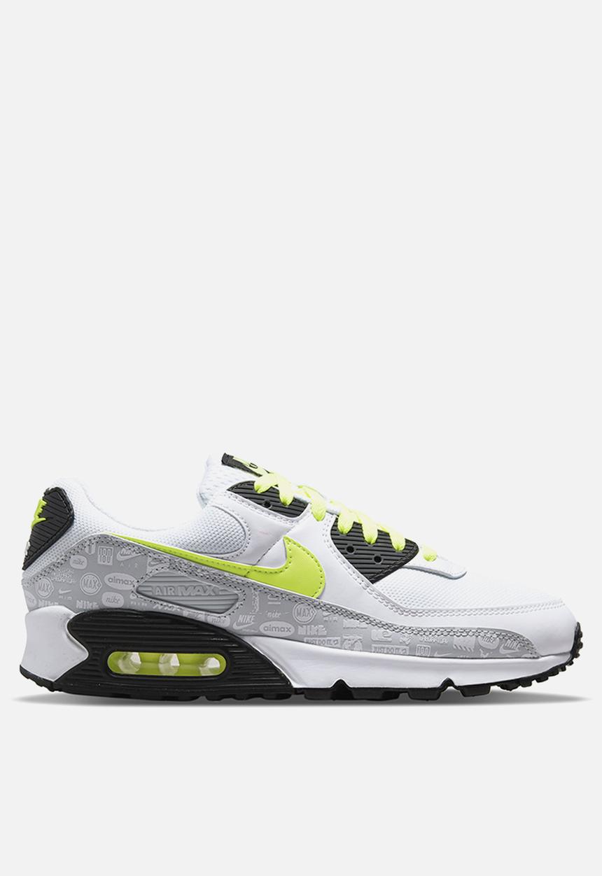 Nike - Air Max 90 - white/volt-black-pure platinum