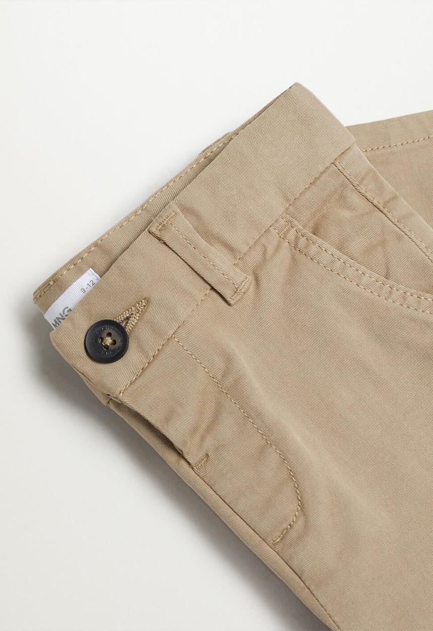 MANGO - Trousers chino - beige