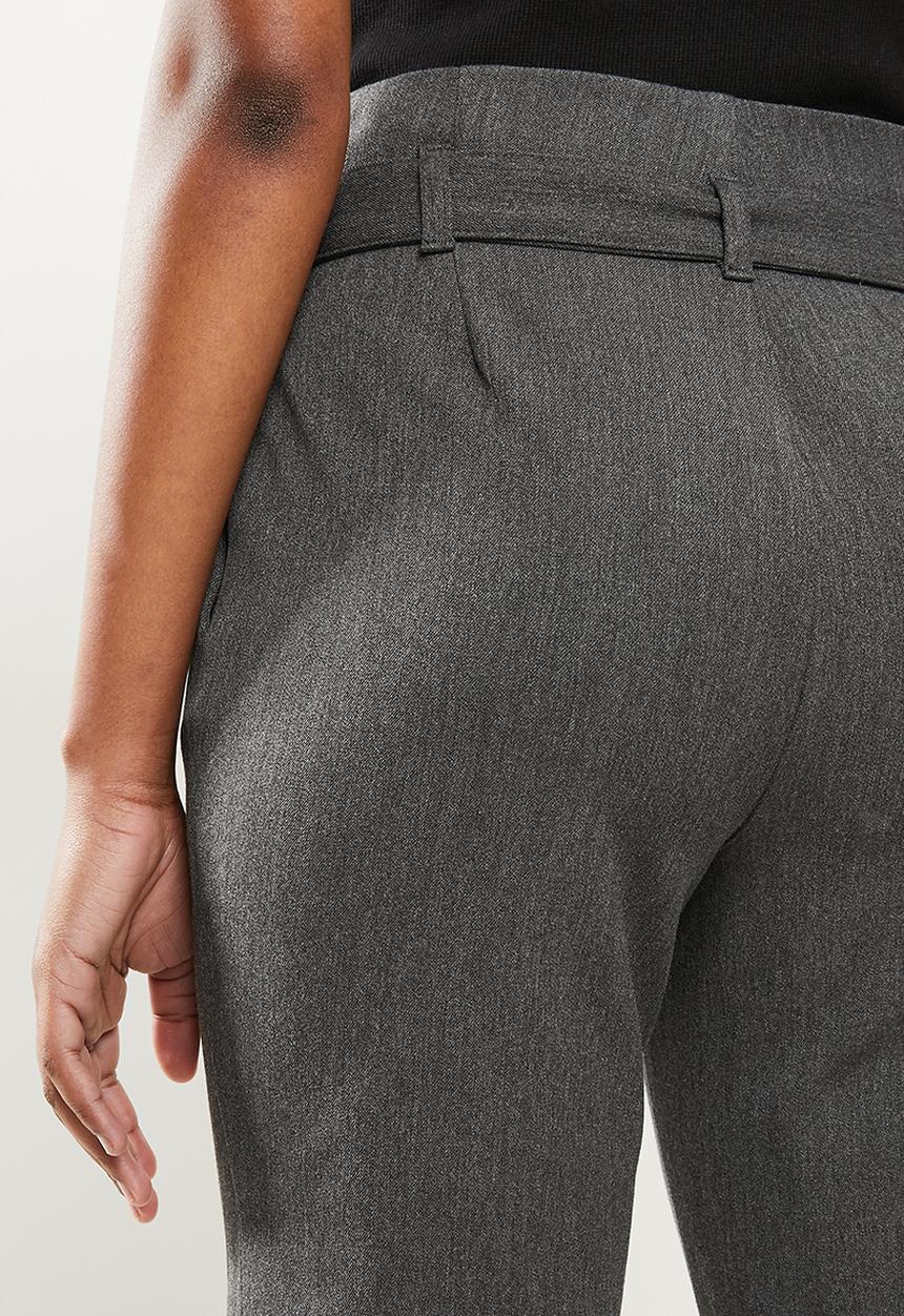 Vero Moda - Maya loose tie pant - grey