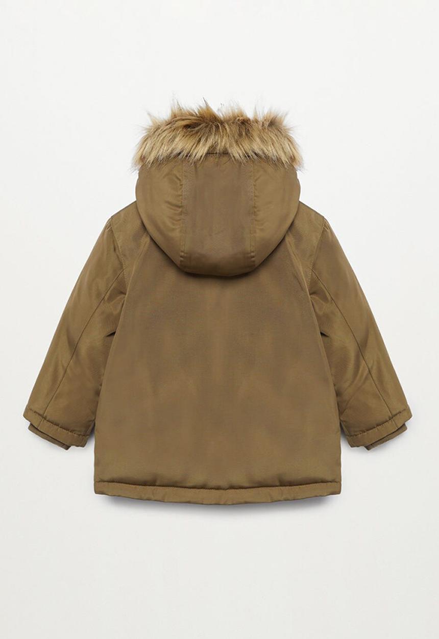 MANGO - Parka jordan - khaki